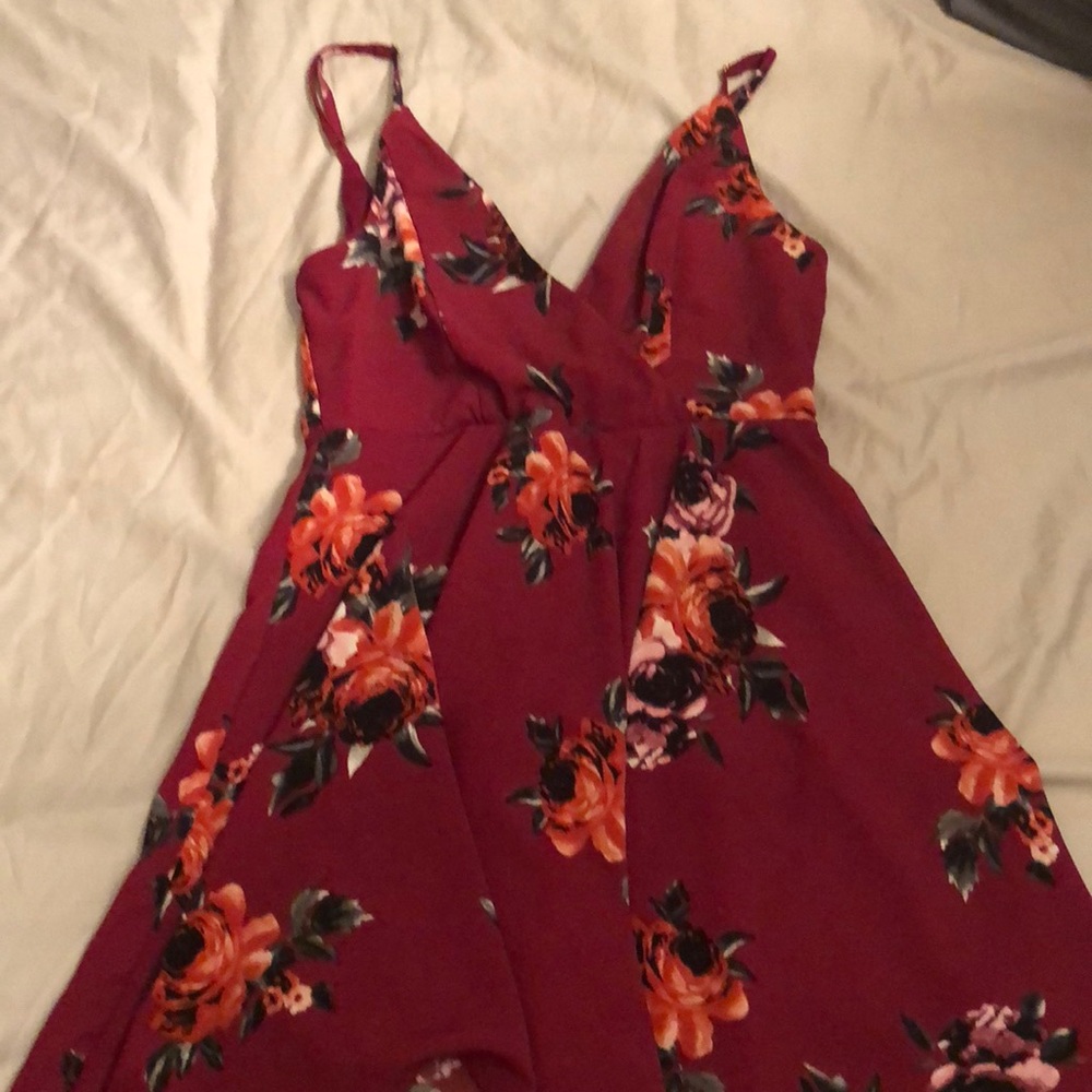 Red dress